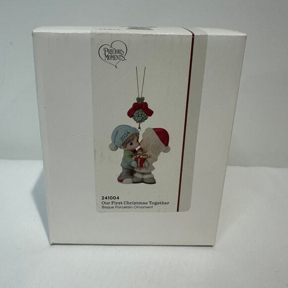 Precious Moments Other - Precious Moments Our First Christmas Together Ornament -2024, (3.25"), 241004